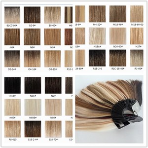 50+ Different Balayage T Colors Hair Extension Swatch Tape Hair for Wholesale Customers and Salon <strong>Stylists</strong> - Product Image 3