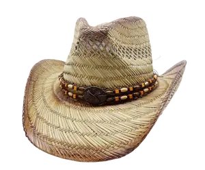 Chapéu de cowboy unissex de papel de aba larga para mulheres, chapéu grande de palha flexível para viagens praia verão