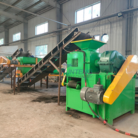 Presse à charbon hydraulique haute pression pour la fabrication de briquettes de charbon de noix de coco, ligne de production de briquettes à vendre