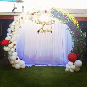 Pipe and Drape <b>Backdrop</b> ,Balloon Flower <b>Backdrop</b> <b>Stand</b>,Party Decoration - Product Image 2
