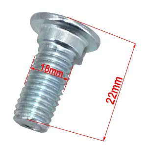 Болт тормозной дисковой пластины M8 * 20 шестигранный винт для внедорожного мотоцикла Kayo160 T8 мотокросс - Product Image 2