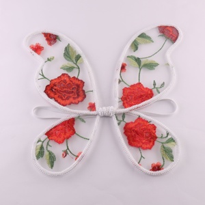 Alas de hada para niños, alas de mariposa para niños, disfraz de princesa mariposa, alas, accesorios de disfraz para niños, vestido para fiesta de cumpleaños - Product Image 2