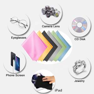 ผ้าเช็ดทำความสะอาดแว่นกันแดดผ้าไมโครไฟเบอร์พิมพ์ลายโลโก้ออกแบบได้ตามต้องการ - Product Image 2