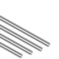 EKOO Poteau de garde-corps vertical en acier inoxydable, balustrade, petit poteau central pour escalier de terrasse Finition argentée