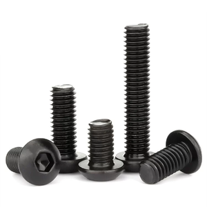 Viti a testa cilindrica con esagono incassato in <span class=keywords><strong>acciaio</strong></span> inossidabile 304 A2-70 nere M3 x 4mm 5mm 6mm 8mm 10mm 12mm 14mm 16mm 18mm 20mm 25mm - Product Image 3