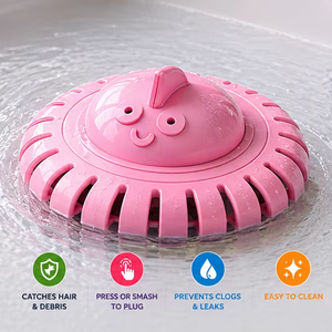 Bouchon de vidange en silicone <span class=keywords><strong>Konbo</strong></span>, bouchon d'évier en silicone, bouchon d'évier de cuisine en silicone, écologique et durable, 8 en 1 - Product Image 1