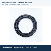 Selang Pendingin Cetakan YUTE DCC-8 EPDM 1/2 Inch ID 150 PSI UL94 V-0 Fleksibel dengan Layanan Pemotongan untuk Server Pusat Data