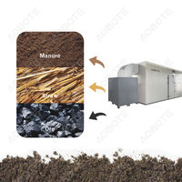 Machine de déshydratation du fumier de type chambre à pompe à chaleur contrôlée par PLC automatique pour la transformation alimentaire Engrais organique de haute qualité