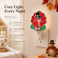 Lampe murale décorative à brancher, compatible toutes saisons, pour éclairage d'ambiance intérieur et usage commercial (vente en gros)