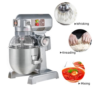 Mélangeur électrique planétaire <span class=keywords><strong>de</strong></span> type pâte à pain pour la <span class=keywords><strong>cuisine</strong></span> Offre Spéciale grande caisse en bois pour la maison fabrication <span class=keywords><strong>de</strong></span> pain en acier inoxydable argenté HL - Product Image 4