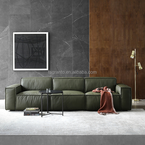 Canapé modulaire en mousse à mémoire de forme moderne pour appartement, canapé inclinable compressible pour salon, villa, éponge, détente - Product Image 5