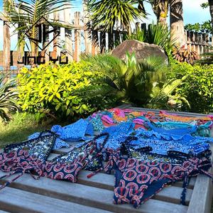 Traje de Baño de Alta Calidad para Mujer, Bikini Estampado de Poliéster Reciclado Personalizado, Ropa de Playa - Product Image 3