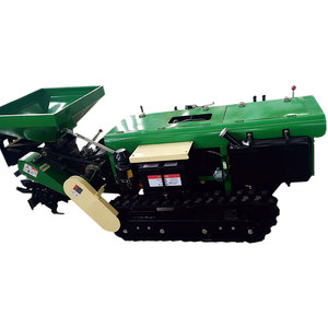 Creuser des tranchées battage agricole semis sur chenilles travail du sol rotatif cultivateur rotatif multifonctionnel - Product Image 6