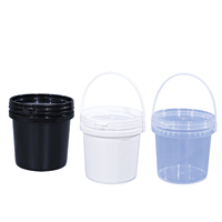 Emballage chimique vide scellé à l'alcool de tambour en plastique épais de pp 25 L kg pour des seaux et des barils de tambours d'émulsion de peinture