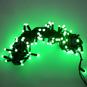 Cadena de luces de Navidad de 10m, 20m, 50m, 100m, cadena de luces LED de goma multicolor impermeable IP67 al por mayor - Product Image 6