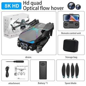 Dron Ae7 con Motor sin Escobillas para Principiantes, FPV de Plástico, Alcance de 5 km, Resolución 4K, Cámara Dual, Plegable, Control Remoto, Giroscopio de 3 Ejes, 10-12 min de Vuelo - Product Image 6