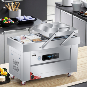 Automatic Electric Food Seafood Meat Double Chamber <b>Vacuum</b> Packing Machine Pouch Foil Case Packaging for Chemical Applications - Product Image 1