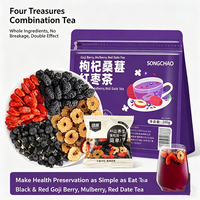 Thé aux baies de Goji TongxinTang en gros |   Mélange d'herbes naturelles Sachets de thé individuels Durée de conservation de 24 mois