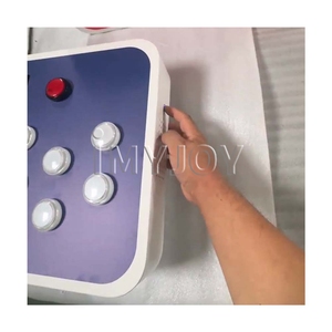 <span class=keywords><strong>Temporizador</strong></span> de entrenamiento de reacción de agilidad rápida por tiempo limitado Máquina de juego Botón de desafío interactivo de velocidad manual <span class=keywords><strong>con</strong></span> luz - Product Image 3