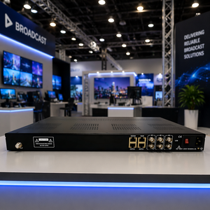 Modulador de <span class=keywords><strong>IPTV</strong></span> a DVB, Digital Hls Rtmp Http srt a Dvbt Isd-t, Banda Completa 96-864MHz - Product Image 1