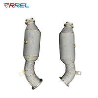 Tuyau d'échappement à 200 cellules compatible avec Rolls-Royce Ghost 6.6L V12 Twin Turbo