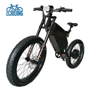 จักรยานเสือภูเขาไฟฟ้าความเร็วสูง Suron,แบตเตอรี่ Ebike 72V 8000W จักรยานไฟฟ้าระยะไกล12000W