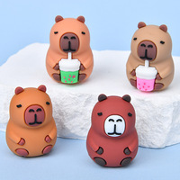 Taille-crayon pratique Capybara créatif mignon dessin animé étudiant Portable vente chaude amusant papeterie en gros