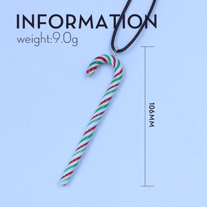 Murano hecho a mano Murano colgante de <span class=keywords><strong>Navidad</strong></span> pequeños adornos de bastón de caramelo de cristal decoración de fiesta en casa - Product Image 6