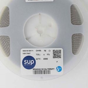 Factory Direct RR4532 1812L75R0FT 1812 4532 Resistors Chip Resistors SMD Resistors 75ohm 1% 3/4W Thick Film Resistor - Product Image 1
