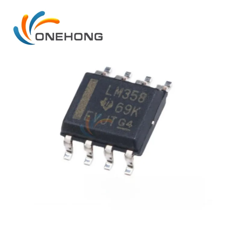 Onehong mạch tích hợp chip IC khuếch đại hoạt động lm358dr mới và nguyên bản