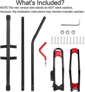 <span class=keywords><strong>Support</strong></span> de vélo vertical en acier, type <span class=keywords><strong>appartement</strong></span>, <span class=keywords><strong>support</strong></span> de stationnement au sol <span class=keywords><strong>pour</strong></span> un rangement stable des vélos, <span class=keywords><strong>support</strong></span> de réparation - Product Image 3