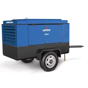 LUY150-13 oilinjected ROTARY 13 Bar 530 CFM xách tay thiết bị công nghiệp động cơ diesel Máy nén khí trục vít 151kw - Product Image 6