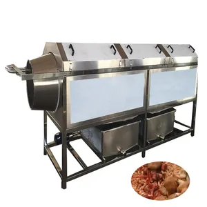 Stainless Steel rotary drum washing machine beans washer machine pumpkin seed cleaner machine