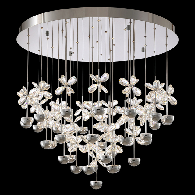 VH Modern Nordic LED Ceiling Lights Personalized Stylish Stainless Steel Interior Decoration for Living Room Light Luxury Style