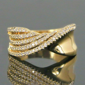 Anello dal Design Punk Lineare, Stile Unico per Donne - Product Image 1