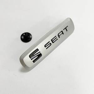 Xe Nhôm Xe Sticker Auto Kim Loại Tên Nơi 3d Kim Loại Nổi Biểu Tượng Huy Hiệu Chrome Nhãn Cho Xe Thảm - Product Image 3