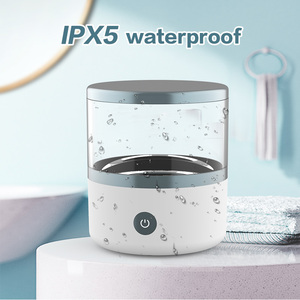 GOLDROSA Mini Electric UV Ultrasonic Cleaner for <b>Braces</b> Retainers Multiple Functions 45kHz Digital Timer 180ml Household - Product Image 5