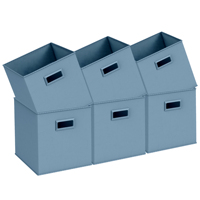 Boîte de rangement pliable multi-usage personnalisée en tissu, organisateur en cube pliable en tissu, commande en gros