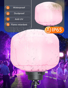 Inflatable Tripod Mounted Rgb Led <b>Balloon</b> Light Tower 100w 200w Fast Setup Colorful Working Lamp For Parties Events - Product Image 3