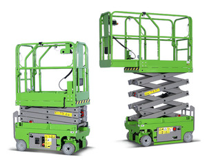 6M 8M 10M 12M 14M 16M 18M 미니 유압식 시저 리프트 크롤러 플랫폼 경량 시저 리프트 - Product Image 1