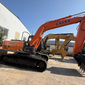 Excavatrices HITACHI ZX160 ZX120 ZX130 de 16 tonnes, 12 tonnes et 13 tonnes, excavatrices sur chenilles d'occasion de haute qualité, à vendre - Product Image 1