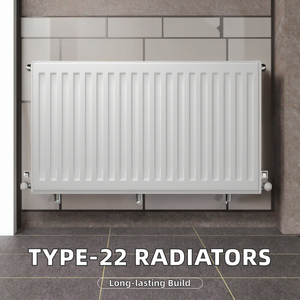 Radiatori a Pannello Piatto Tipo-22, Distanza Centrale 500 mm, Lunghezza 1200 mm, Riscaldamento a Vapore, Design Rettangolare Flessibile - Product Image 2