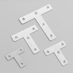 Soportes de Esquina Tipo L y T de Acero Inoxidable con Múltiples Orificios para una Fijación Segura - Product Image 4