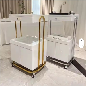 Rolling Beauty Salon Trolley Luxury Design <b>Tool</b> <b>Cart</b> Trolley Manicure Modern Organizer Carrito Con Ruedas Salon Furniture - Product Image 1