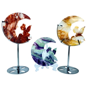 Cristal <span class=keywords><strong>de</strong></span> Reiki Natural <span class=keywords><strong>de</strong></span> Alta Calidad al por Mayor, Artesanía <span class=keywords><strong>de</strong></span> Hadas Lunares para Sanación, Decoración del Hogar y Regalos - Product Image 1