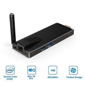 Ucuz Mini PC Win10 MINI PC ile 4GB Ram DDR4 Celeron J4105 en iyi mini pc oyun