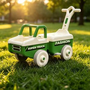 Voiture à pousser pour enfants à 4 roues, jouet à glisser pour tout-petits avec <span class=keywords><strong>espace</strong></span> de rangement et musique, cadeau pour enfants - Product Image 4