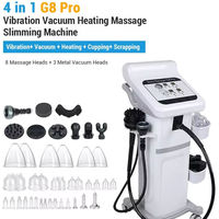 Máquina Adelgazante Cuatro en Uno con Ventosas para Levantamiento de Cuerpo/Glúteos y Masaje con Calor