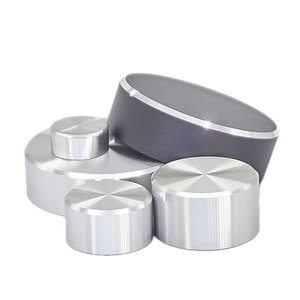 OEM fabrika ucuz fiyat fonksiyonel potansiyometre alüminyum Metal döner anahtar topuzu ses tırtıllı gitar ses kontrol düğmesi - Product Image 1