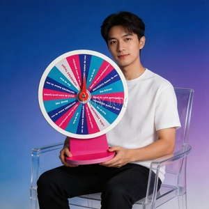 Roue de la Fortune Électrique LED Personnalisée pour Jeu de Loterie, Récompenses Aléatoires et Divertissement - Product Image 2